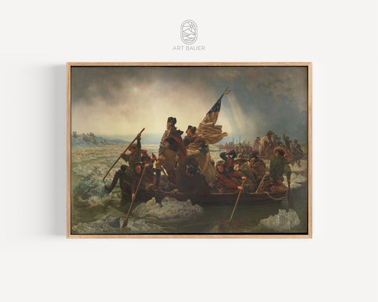 Washington Crossing the Delaware | Leutze , 1851