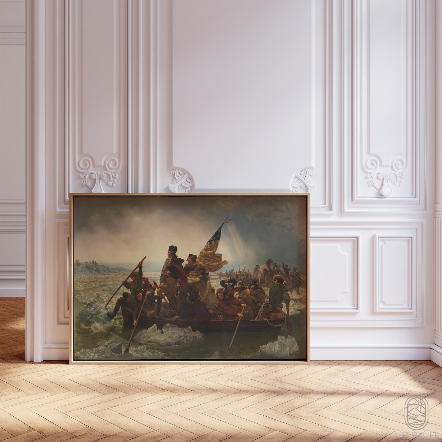 Washington Crossing the Delaware |  Framed Print | Leutze, 1851