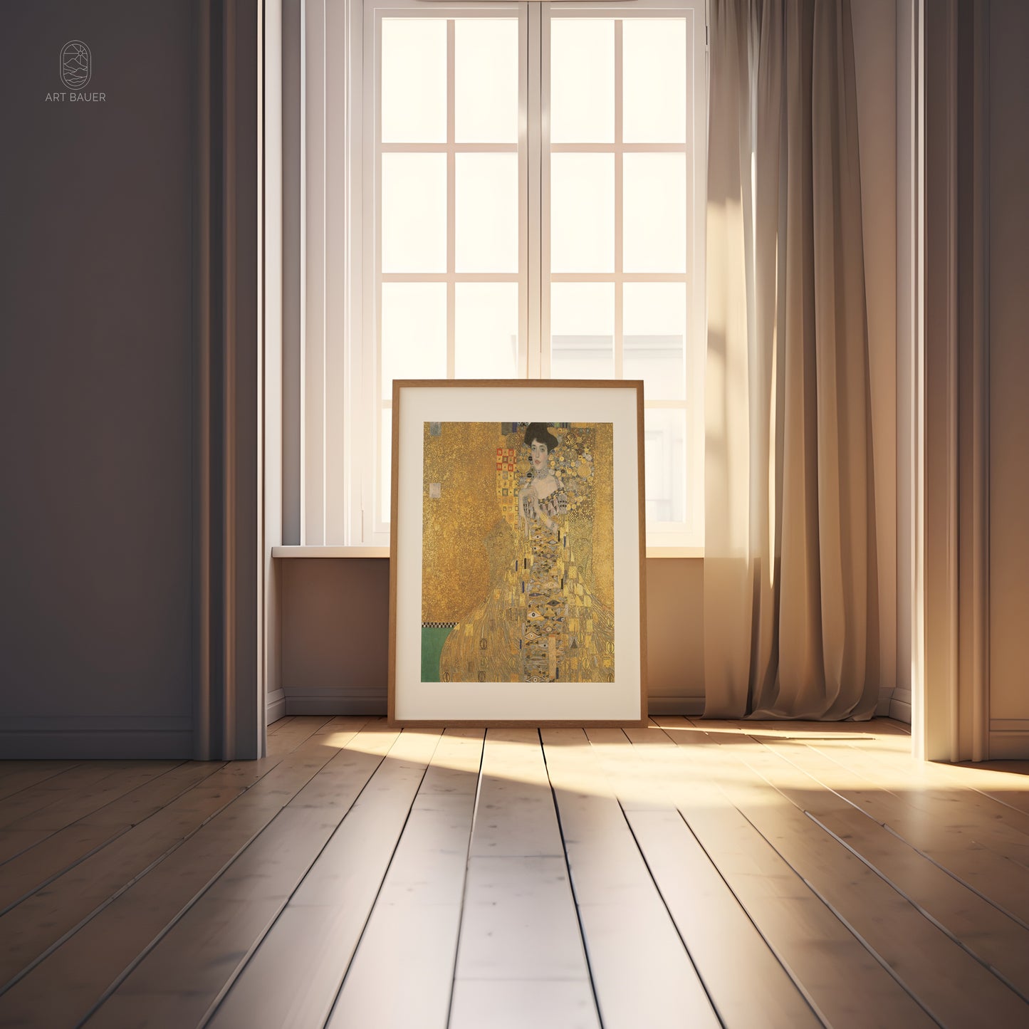 Adele Bloch-Bauer I | Framed Print | Gustav Klimt, 1907