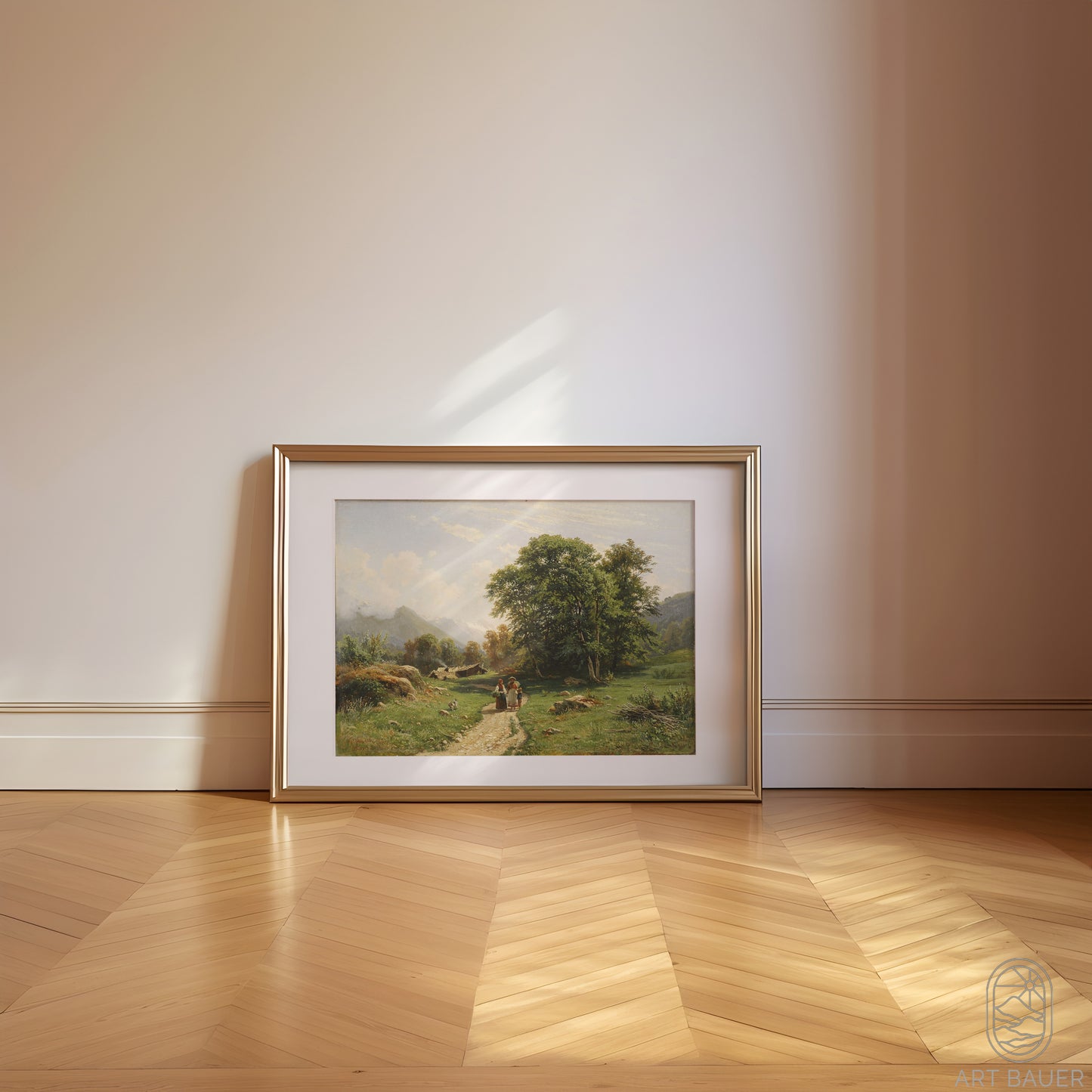 Swiss Landscape |  Framed Print | Ivan Shishkin, 1866