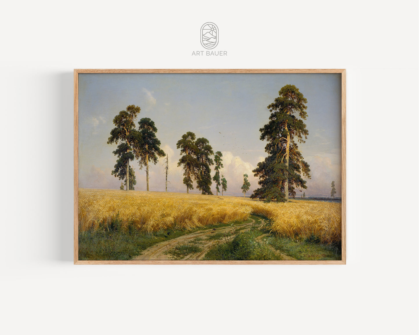 Rye | Ivan Shishkin, 1878