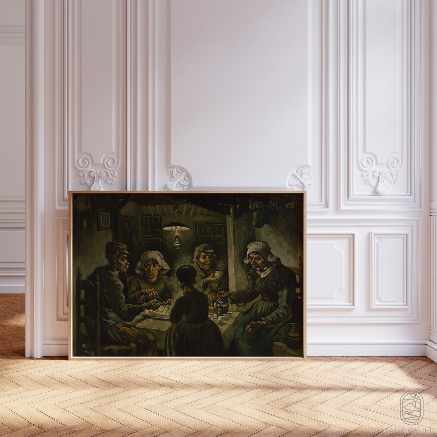 Potato Eaters |  Framed Print | Vincent Van Gogh, 1885