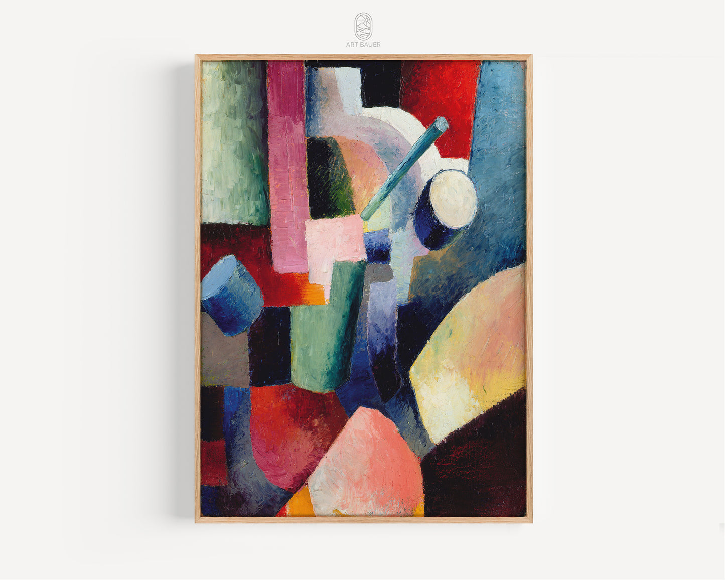 Colored Composition of Forms | August Macke, 1914