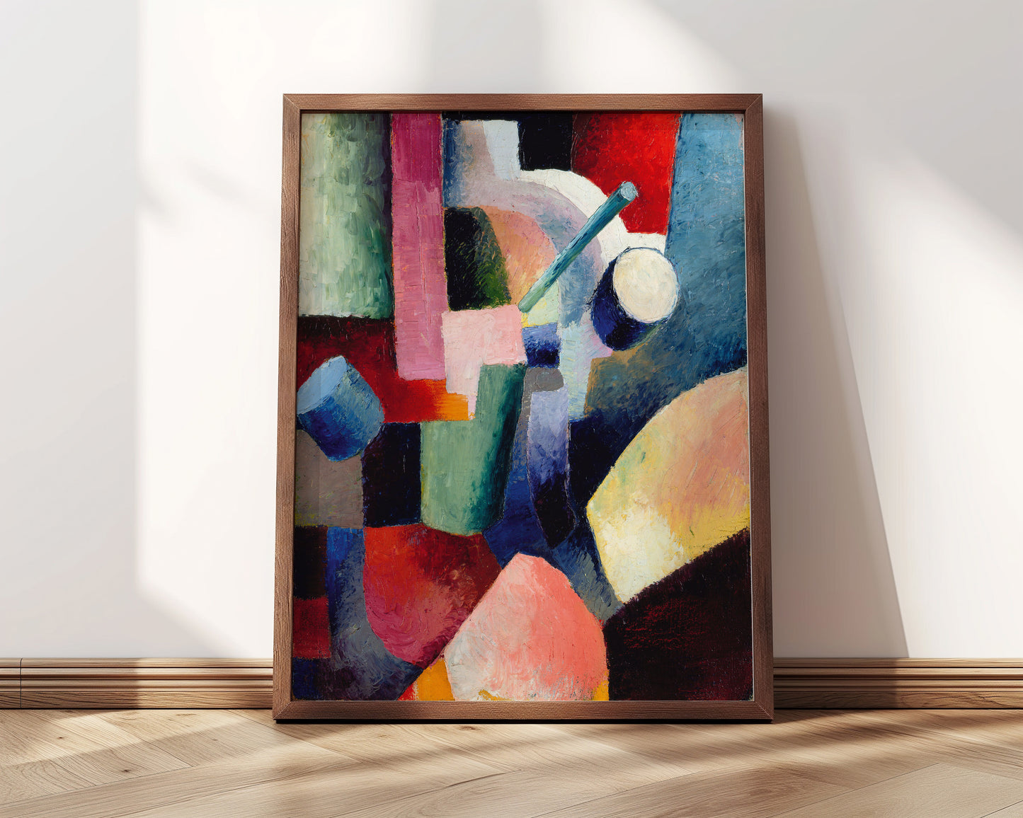 Colored Composition of Forms | August Macke, 1914