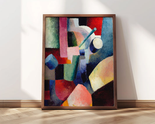 Colored Composition of Forms | August Macke, 1914