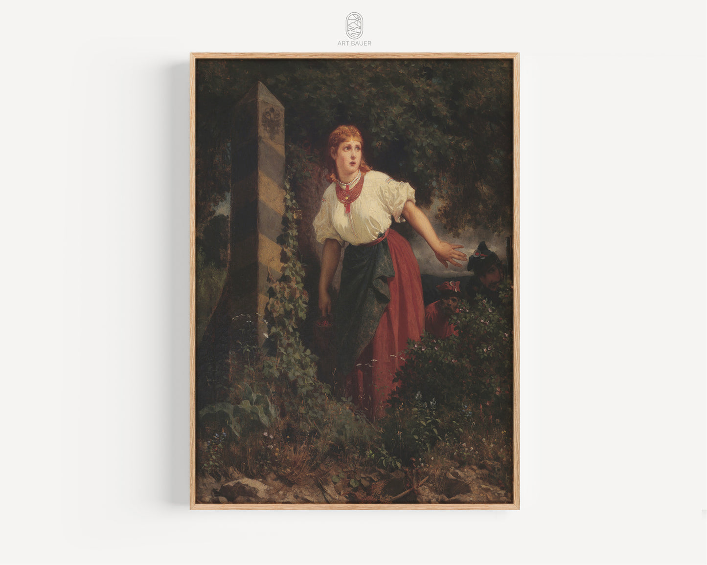 Crossing the Border | Framed Print | Artur Grottger, 1865