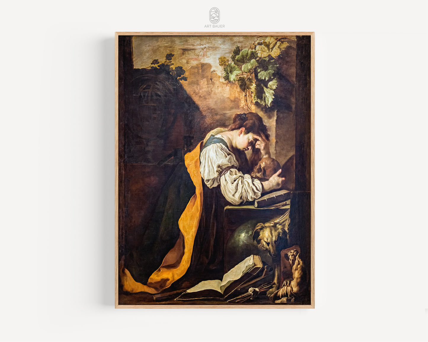 Melancholy | Framed Print | Domenico Fetti, 1618