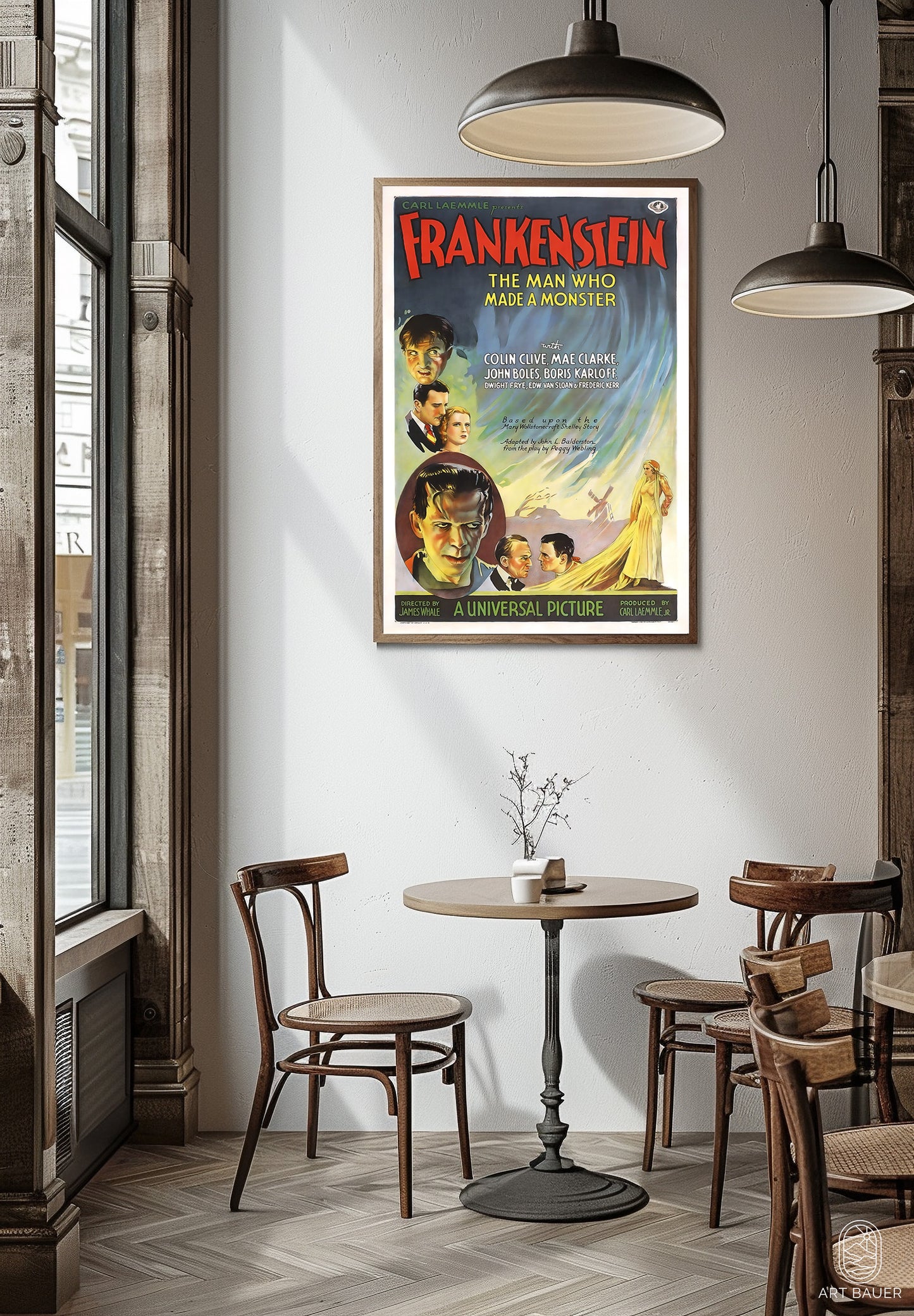 Frankenstein Movie Poster | Framed Print | 1931