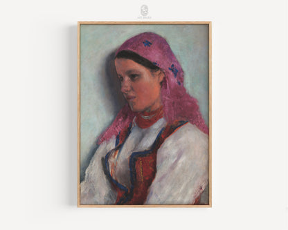 Girl from Bronowice | Aleksander Gierymski, 1893