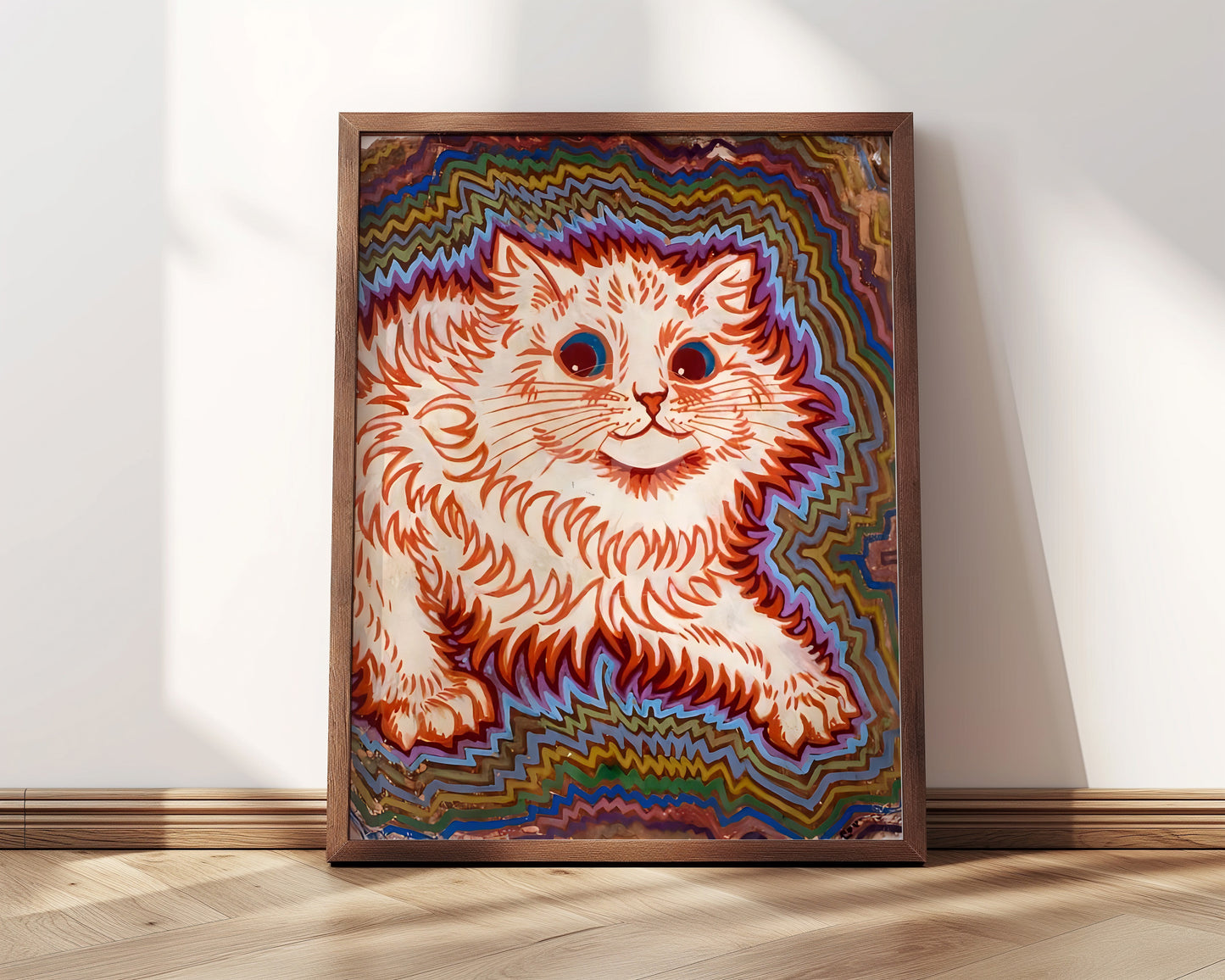 Kaleidoscope Cats | Framed Print | Louis Wain, 1930s