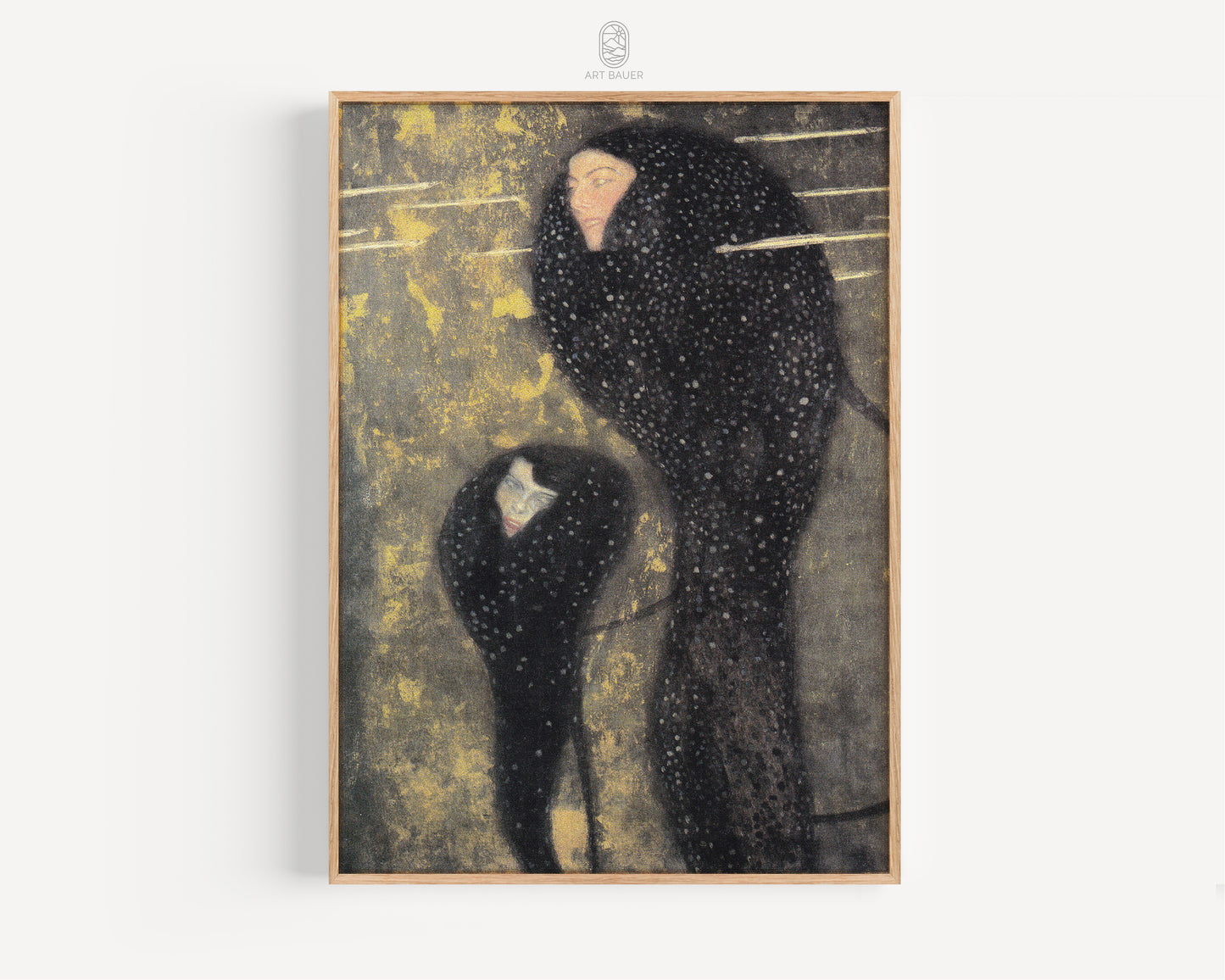 Nixen, Silberfische | Framed Print | Gustav Klimt, 1899