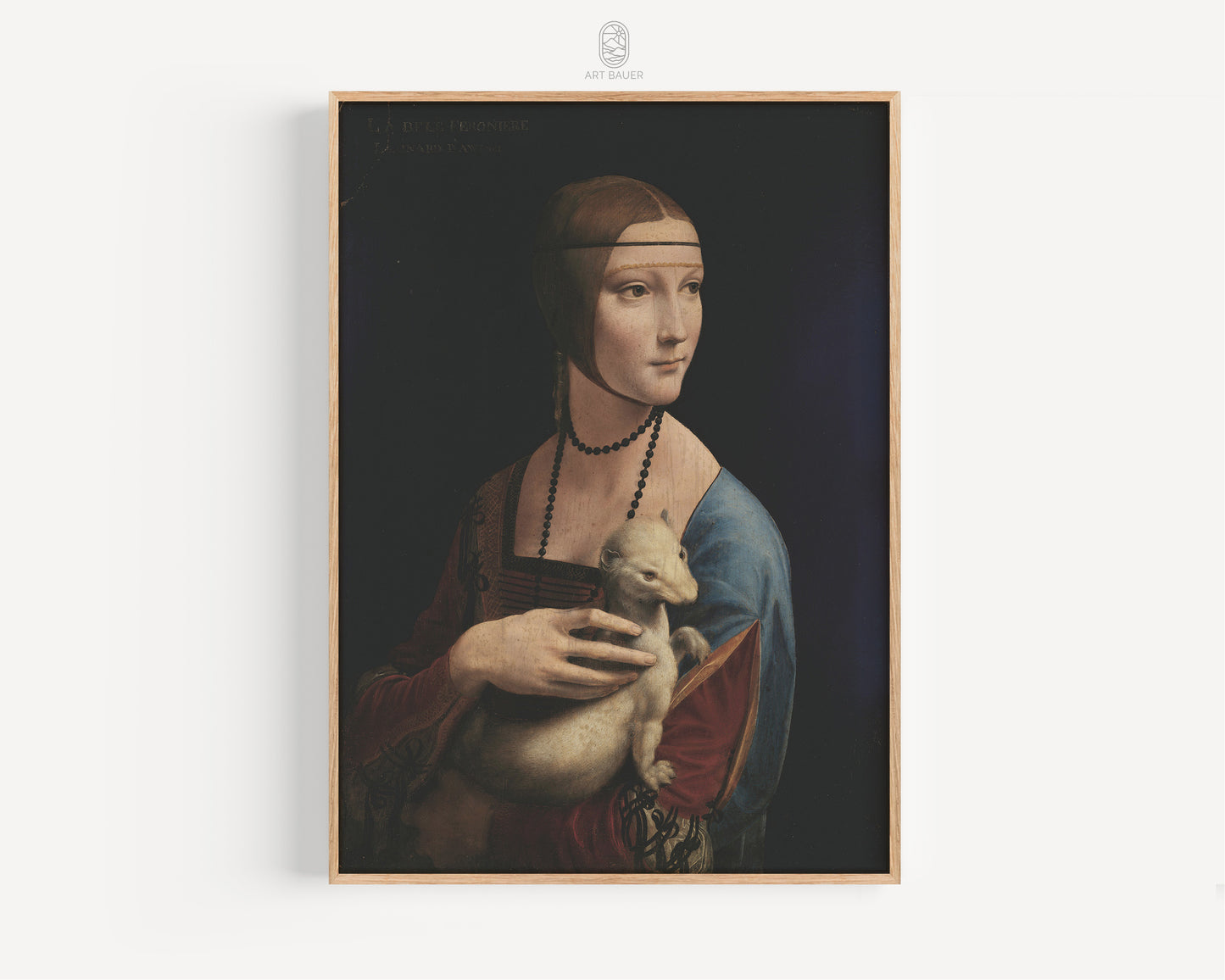 Lady with an Ermine | Leonardo Da Vinci, 1489