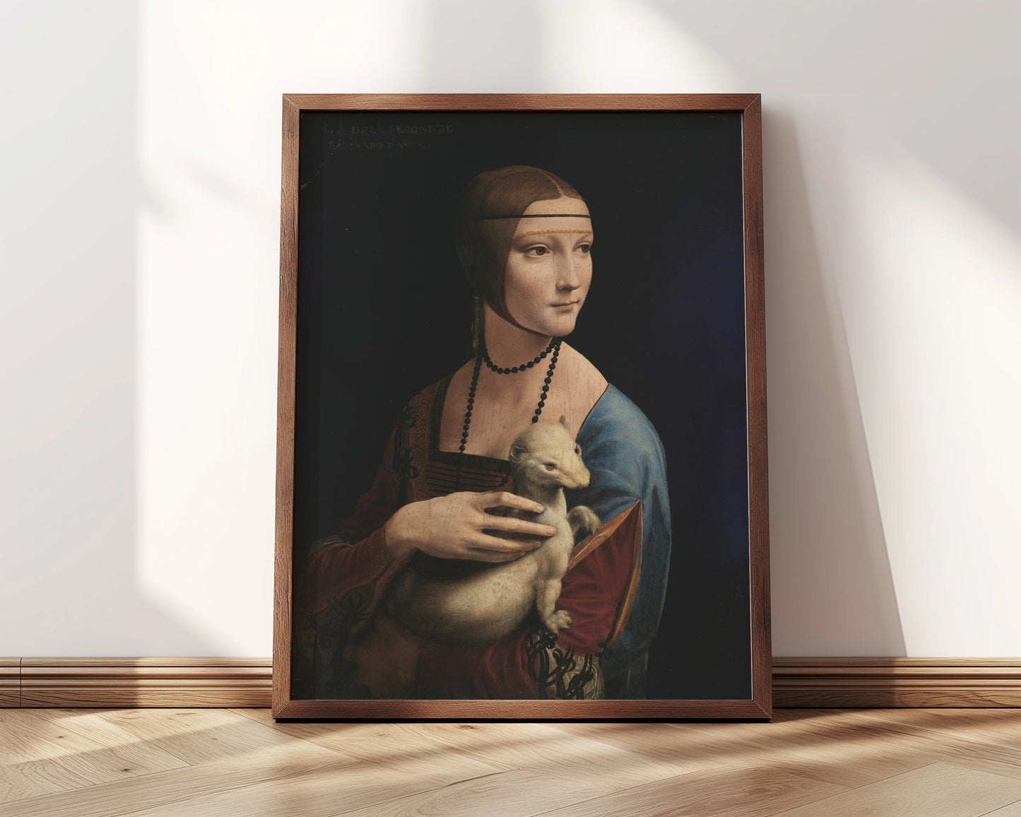 Lady with an Ermine | Framed Print | Leonardo Da Vinci, 1489