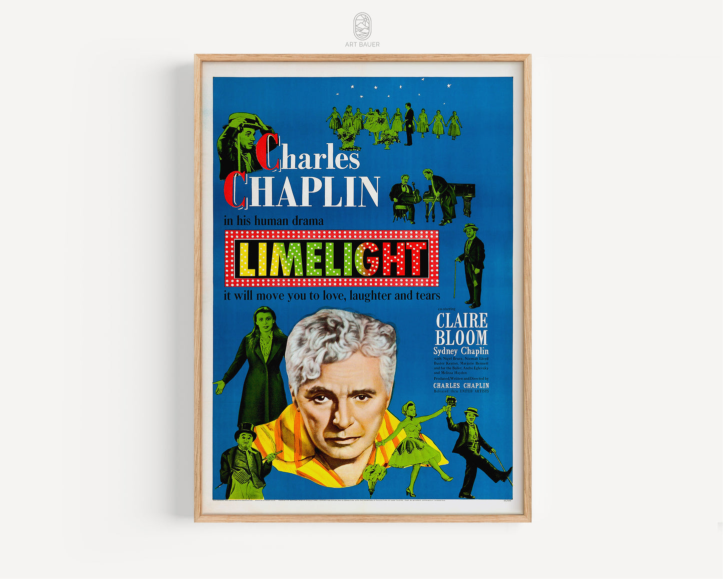 Limelight Movie Poster | Framed Print | 1952