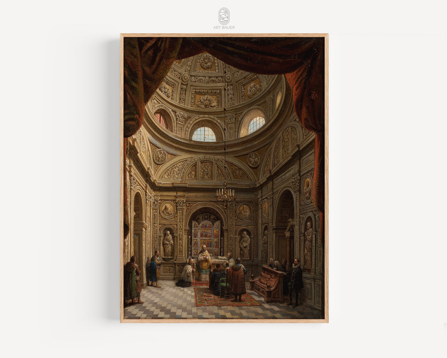 Sigismund Chapel | Framed Print | Marcin Zaleski, 1861