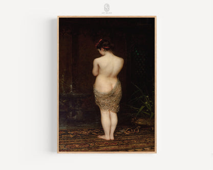 Bathing Girl | Pantaleon Szyndler, 1885