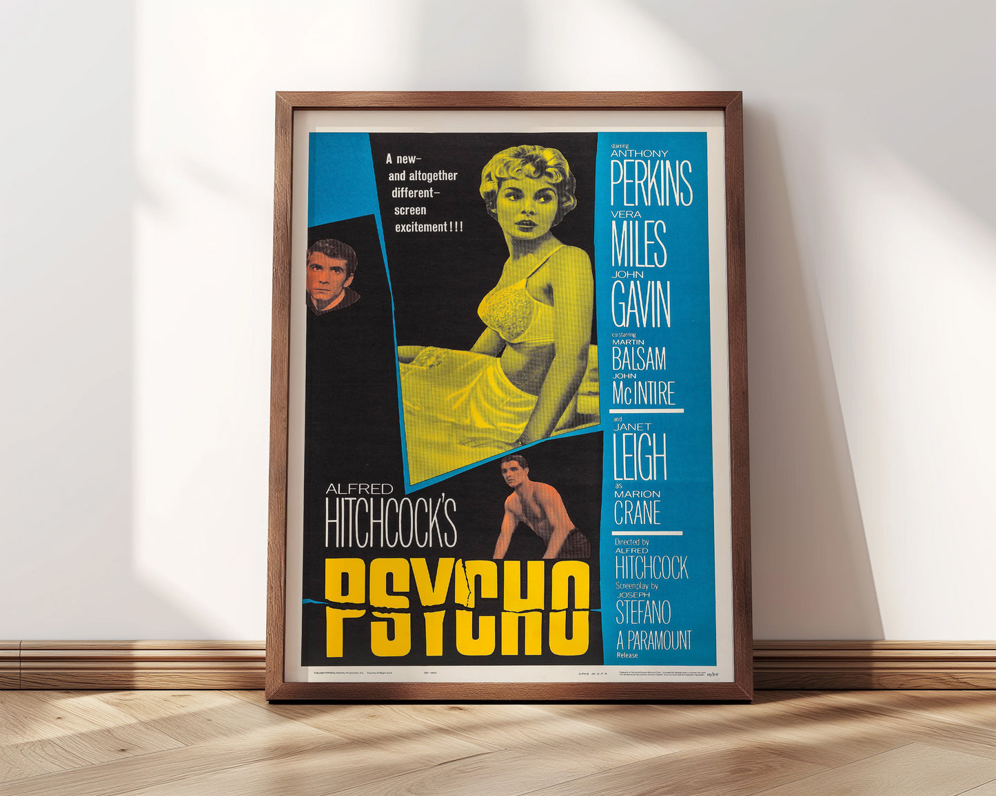 Psycho Film Poster, 1960