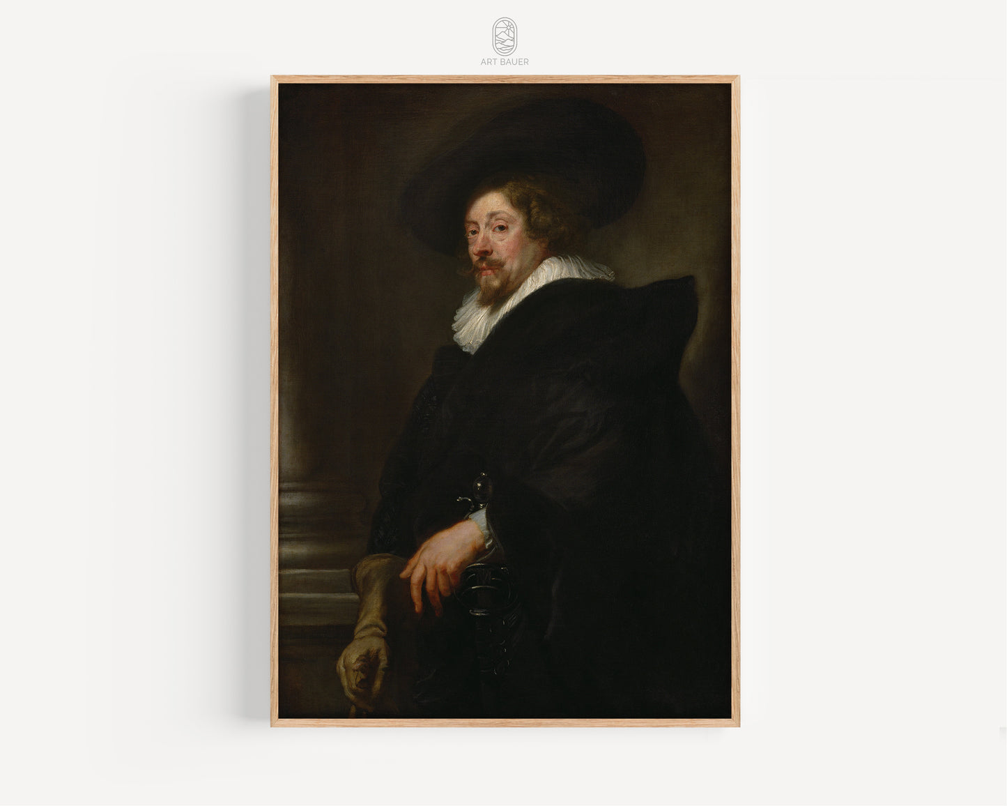 Self-Portrait | Framed Print | Peter Paul Rubens, 1639