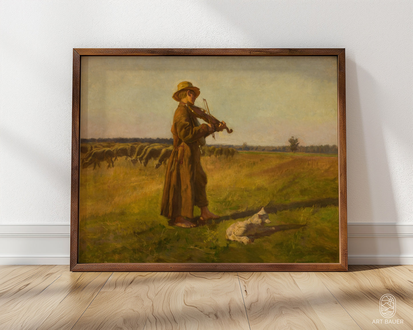 Cowherd | Framed Print | Józef Chełmoński, 1897