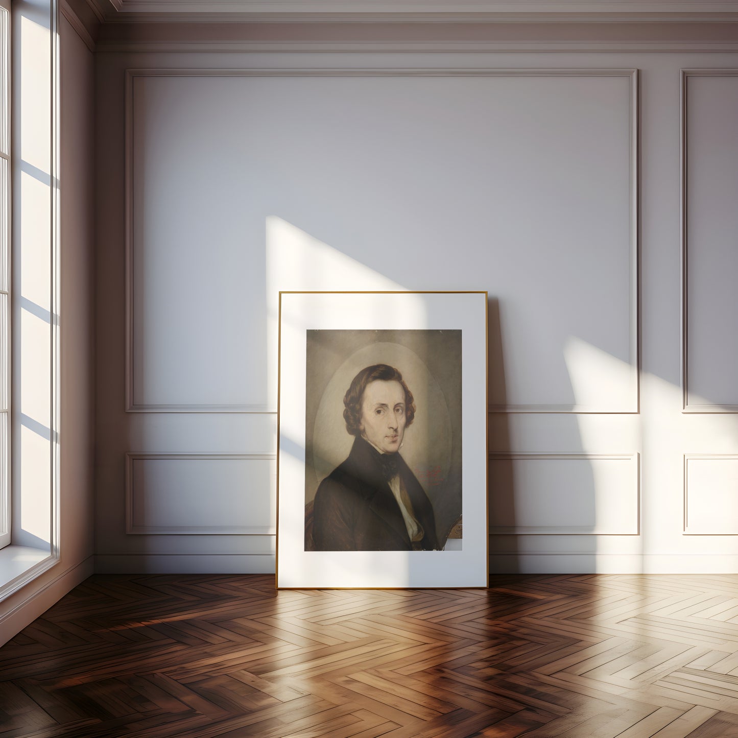 Frederic Chopin | Framed Print | Stanisław Stattler, 1858