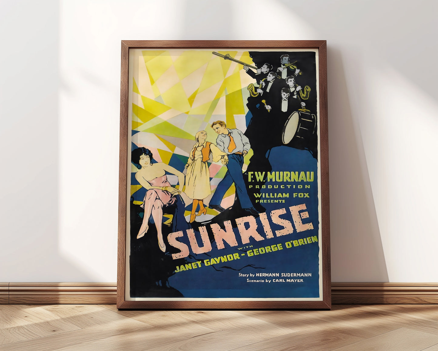 Sunrise, A Song of Two Humans Movie Poster | 1927