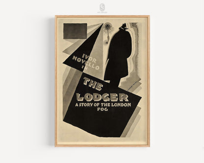 The Lodger Film Poster | Directed by Alfred Hitchcock, 1927