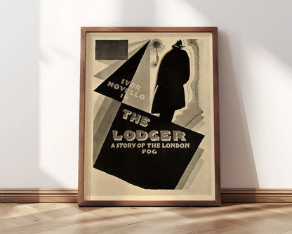 The Lodger Film Poster | Directed by Alfred Hitchcock, 1927