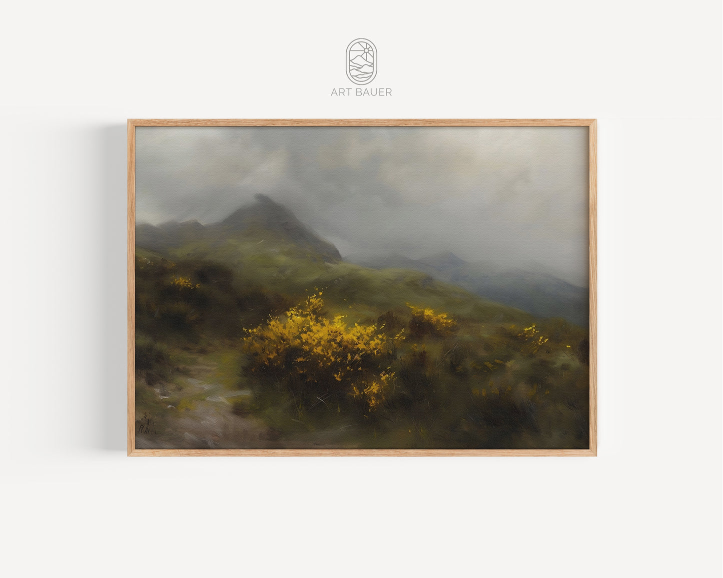 Arthur's Seat, Scotland | Framed Print | Ingall Nocturne, 2024