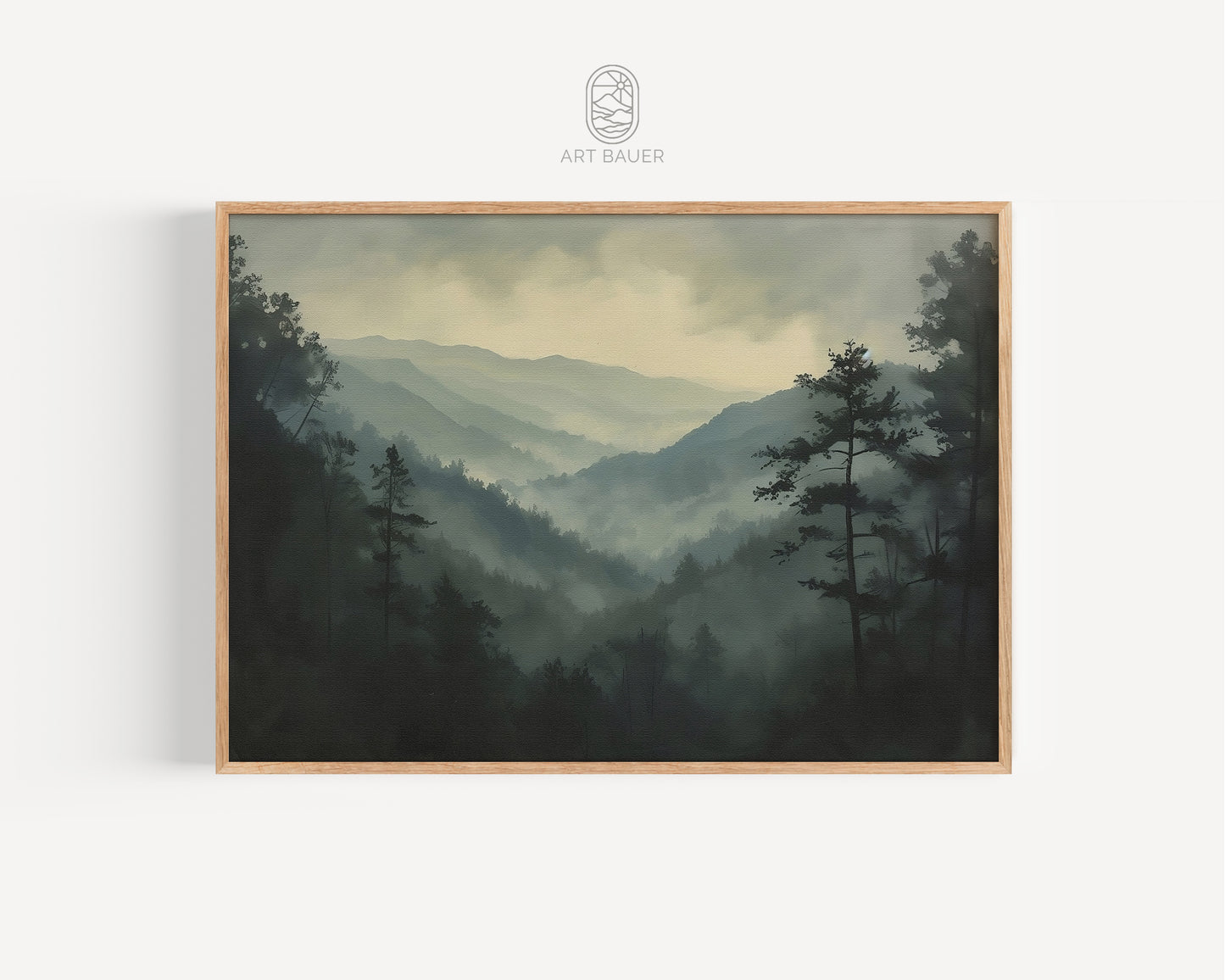 Smoky Mountains | Framed Print | Ingall Nocturne, 2024