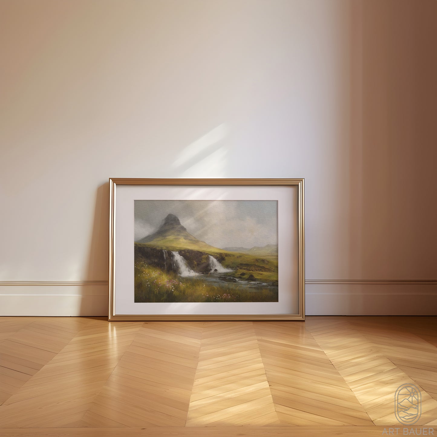 Icelandic Landscape | Framed Print | Ingall Nocturne, 2024