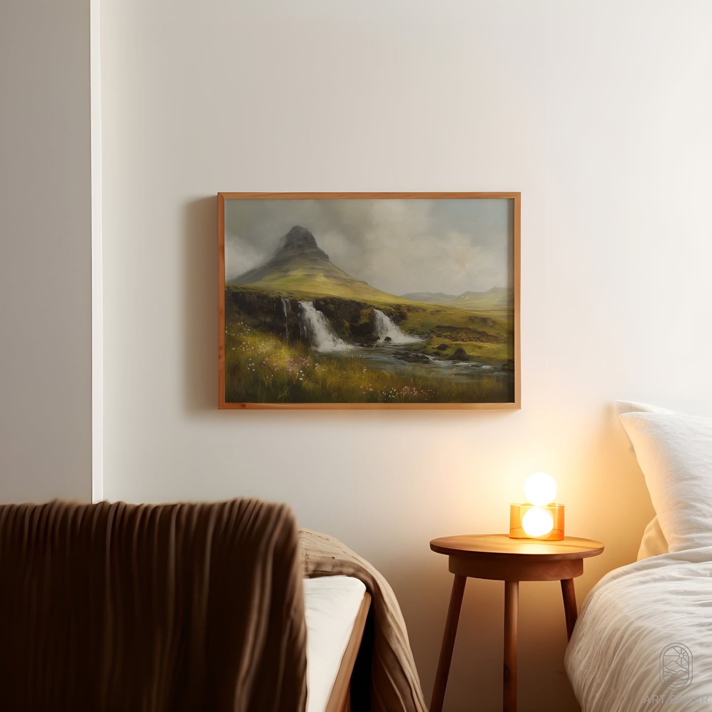 Icelandic Landscape | Framed Print | Ingall Nocturne, 2024