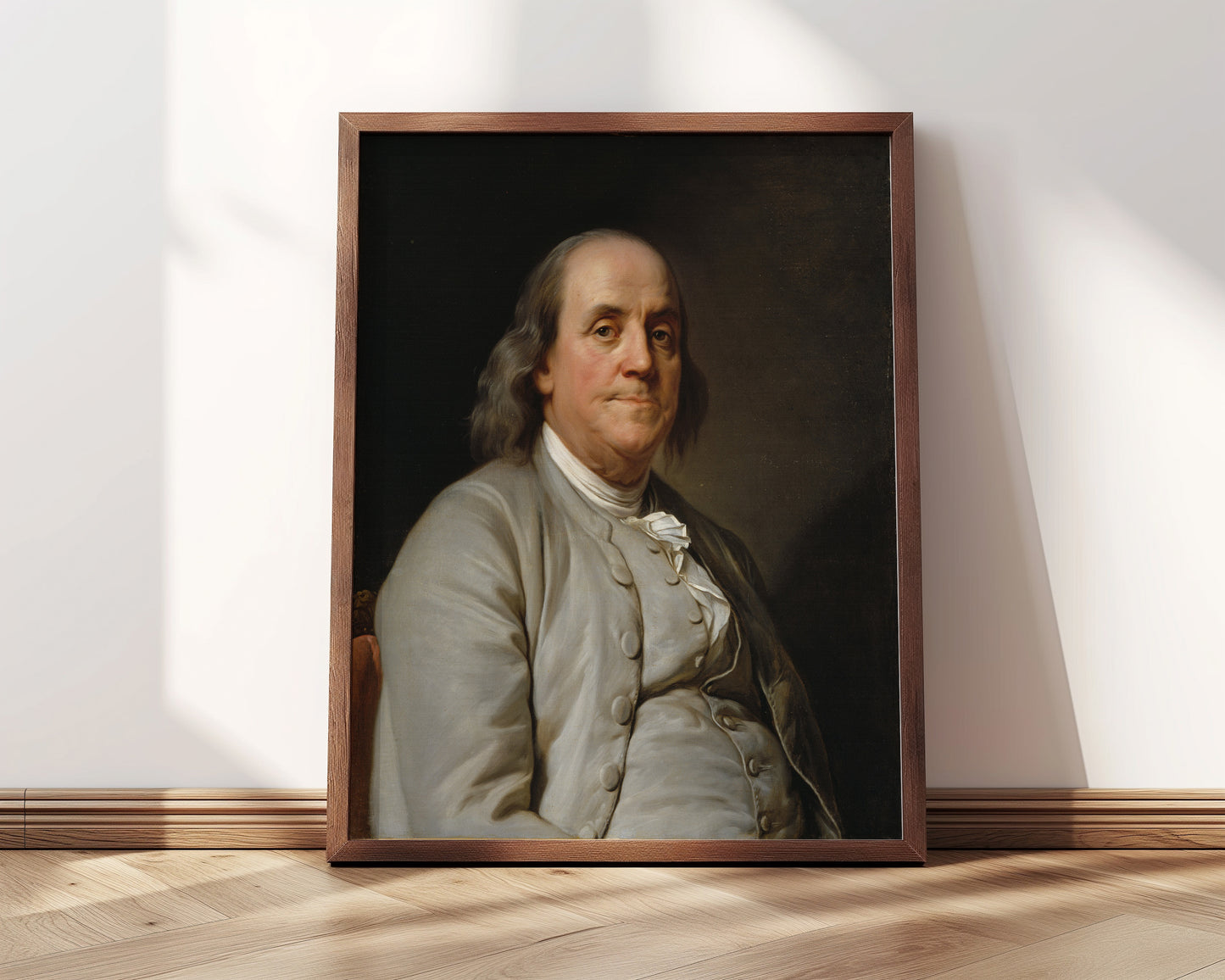 Benjamin Franklin | Framed Print | Joseph Duplessis, 1785