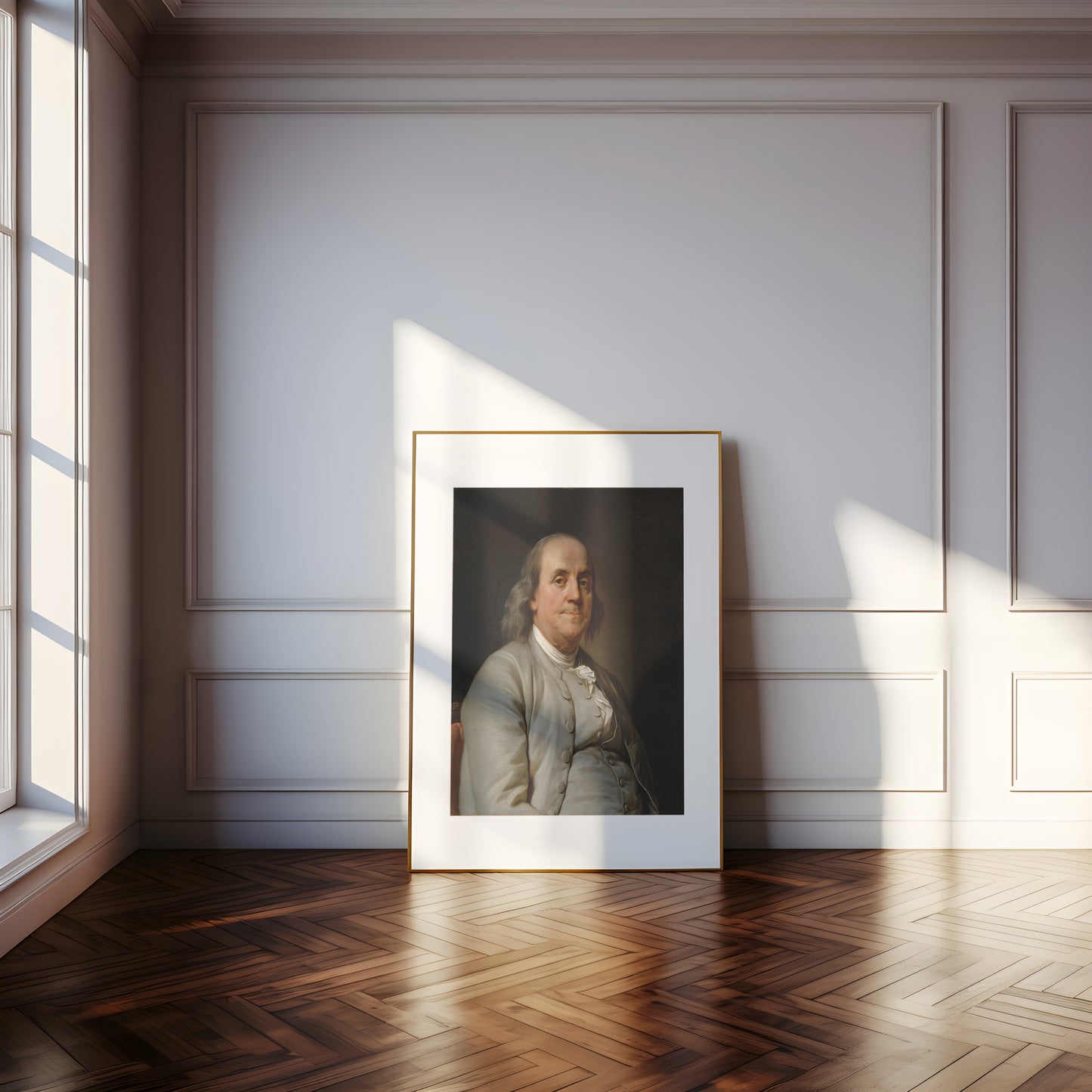 Benjamin Franklin | Framed Print | Joseph Duplessis, 1785