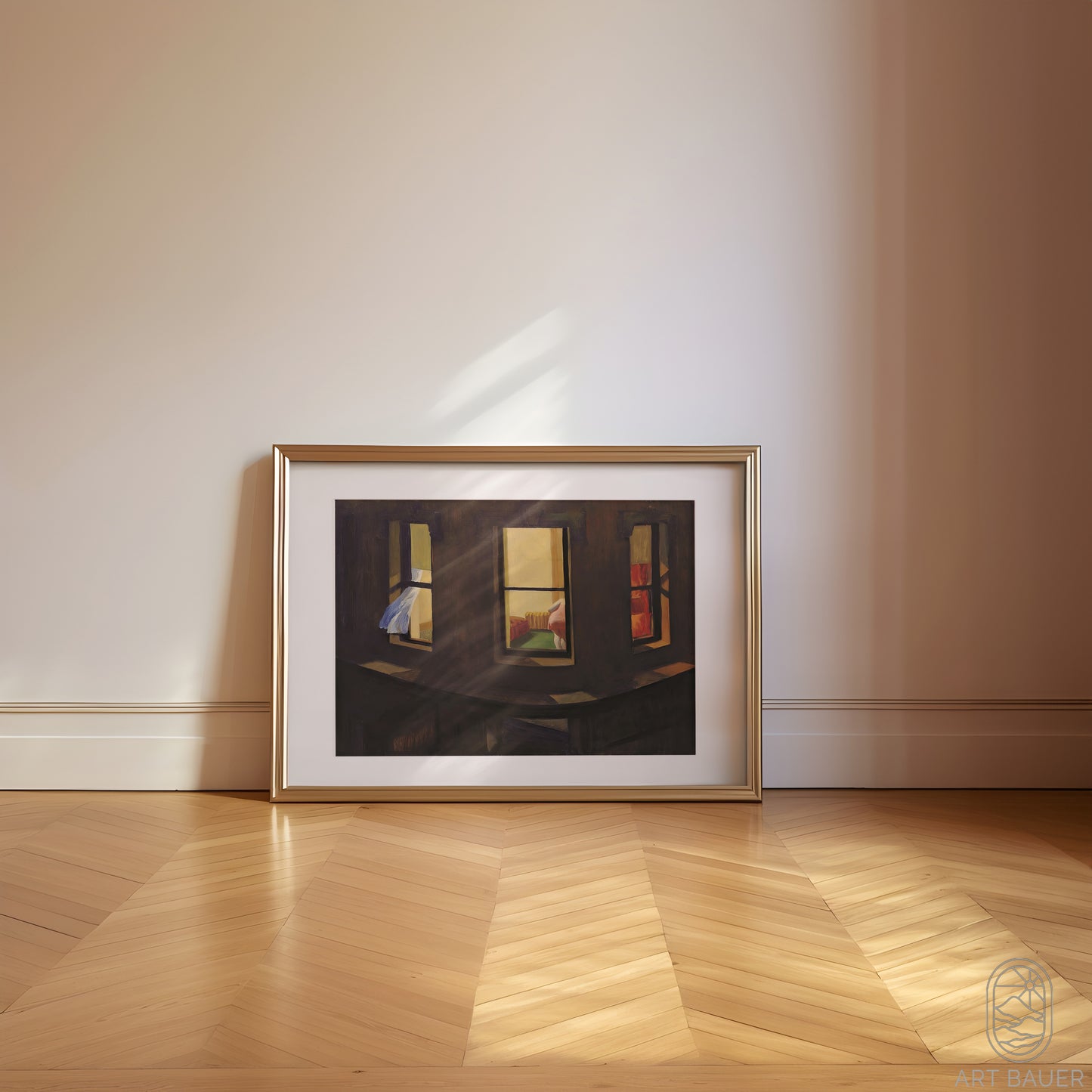 Night Windows | Framed Print | Edward Hopper, 1928