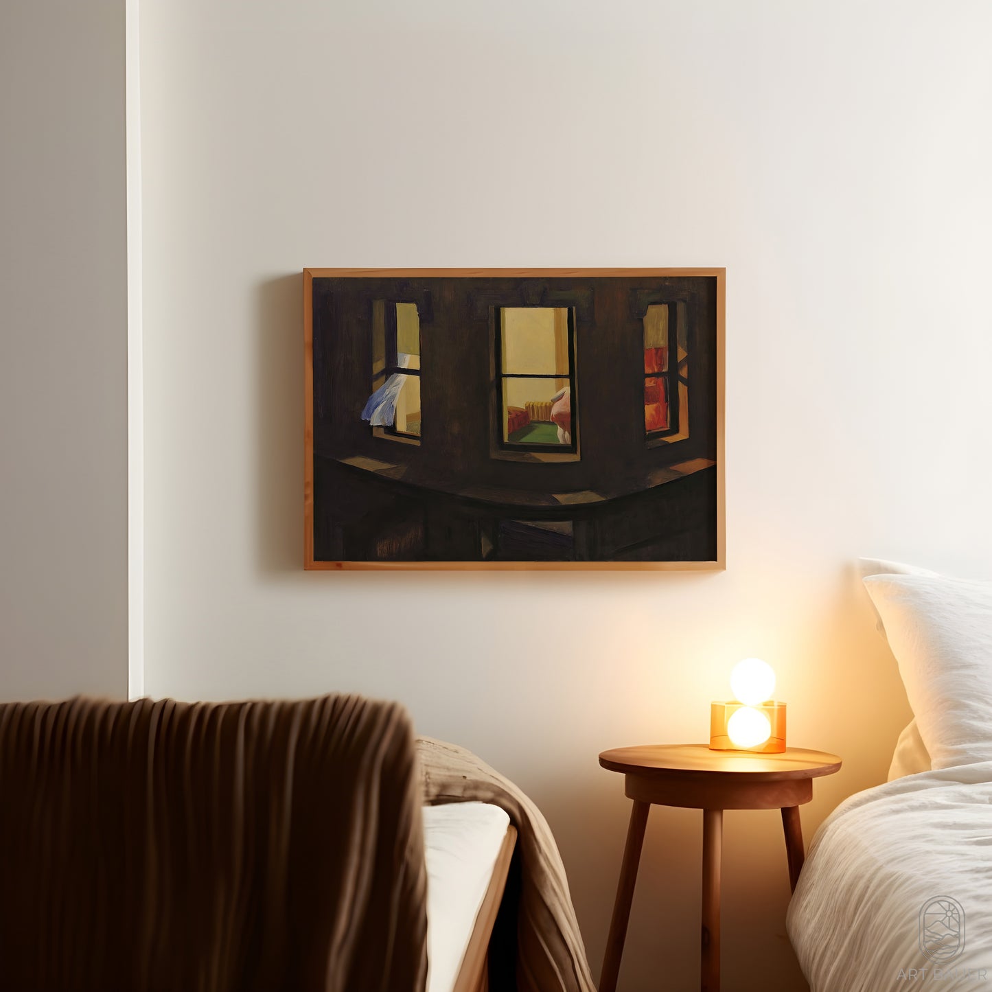 Night Windows | Framed Print | Edward Hopper, 1928