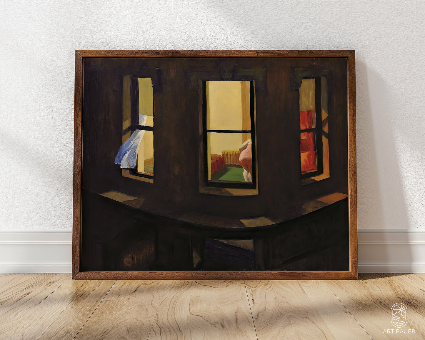 Night Windows | Framed Print | Edward Hopper, 1928