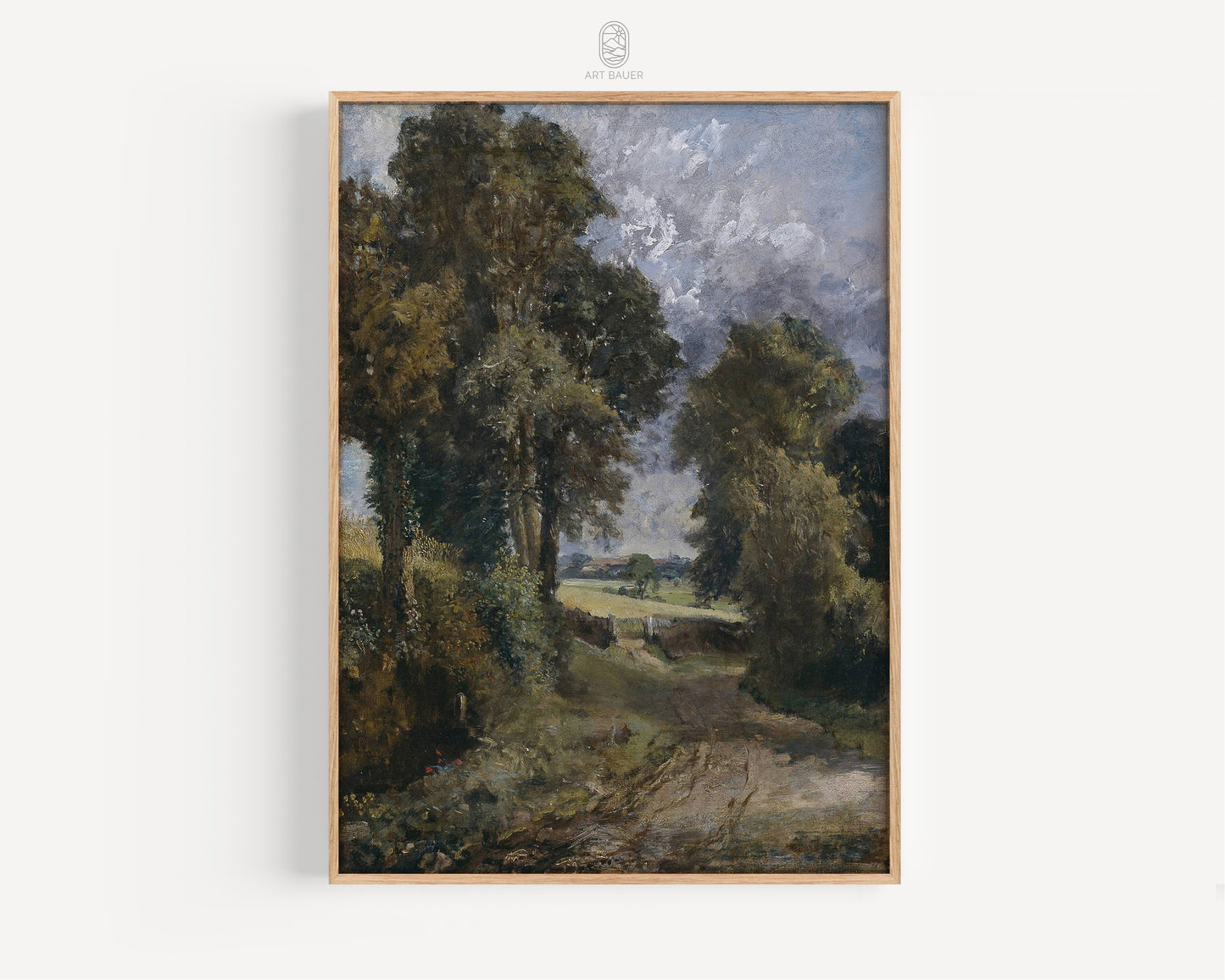 The Cornfield | Framed Print | John Constable, 1826