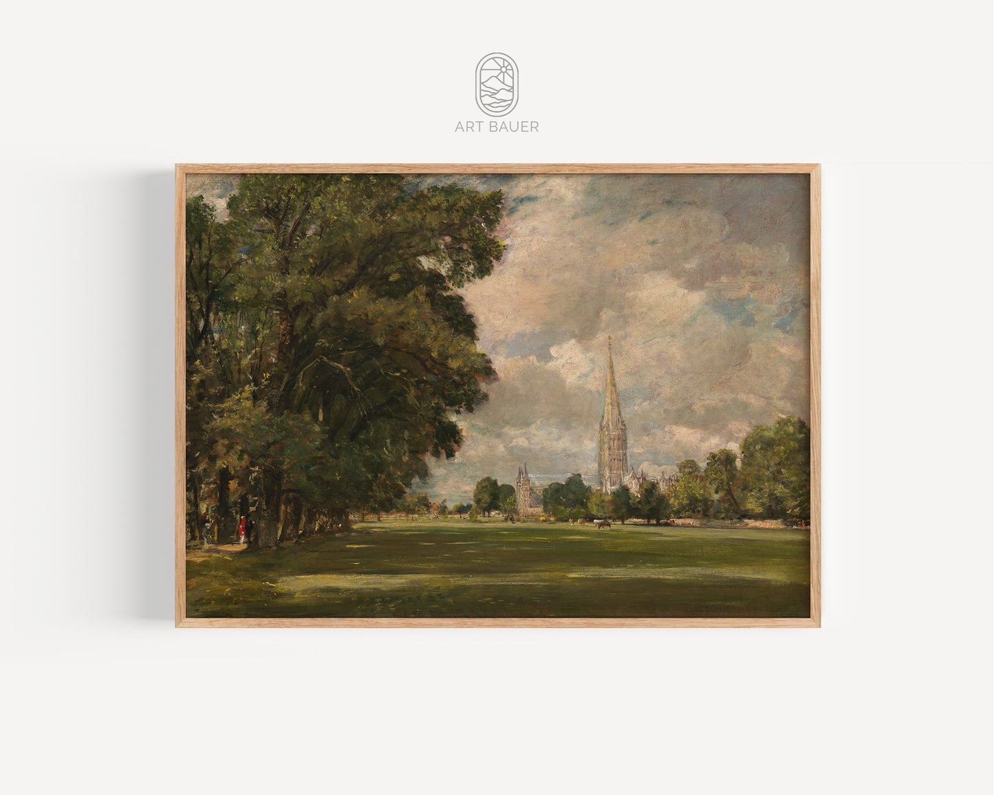 Salisbury Cathedral | Framed Print | John Constable,1820