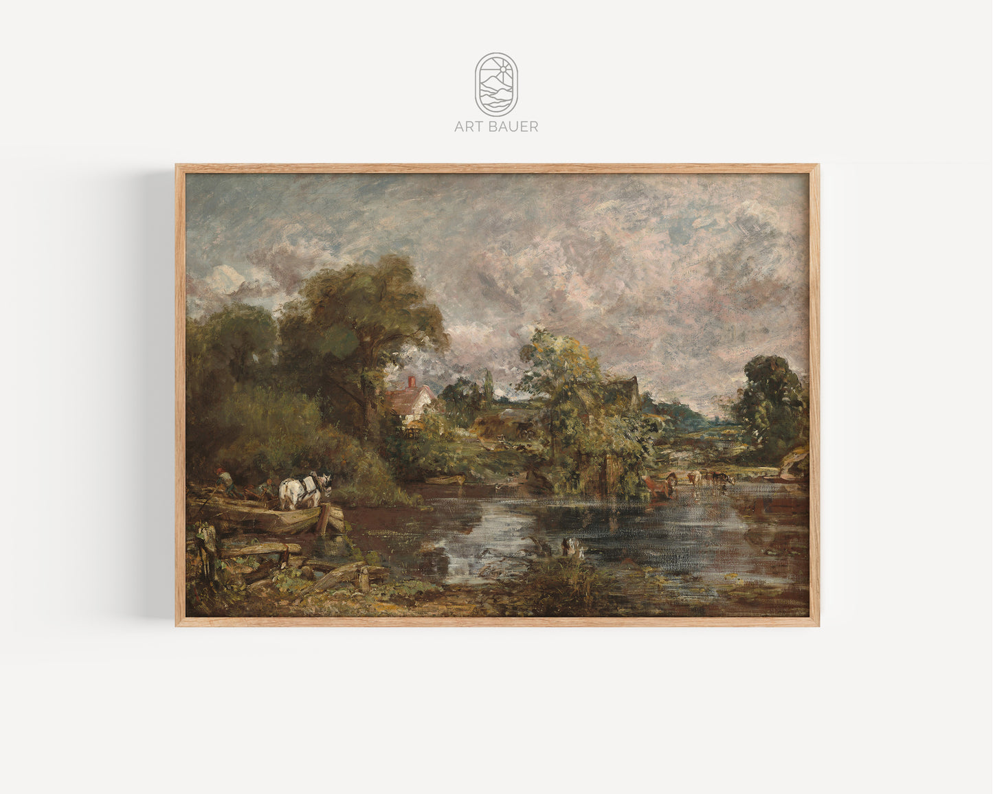 White Horse | Framed Print | John Constable, 1819