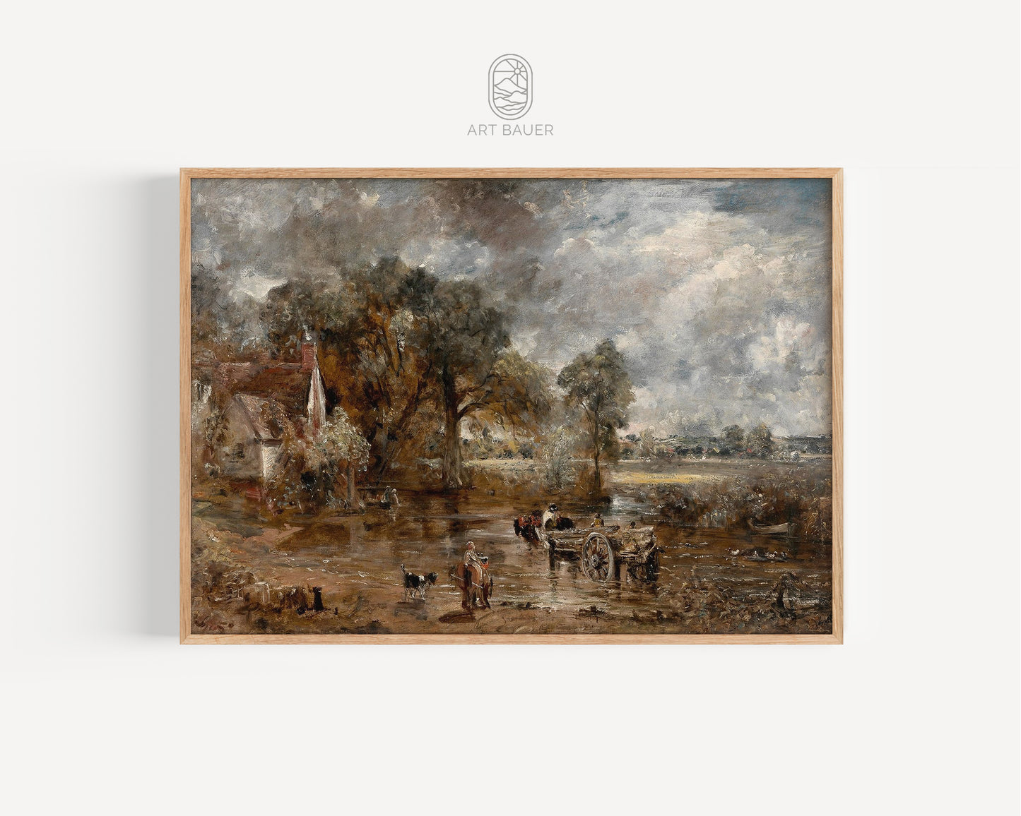 Hay Wain | Framed Print | John Constable, 1821