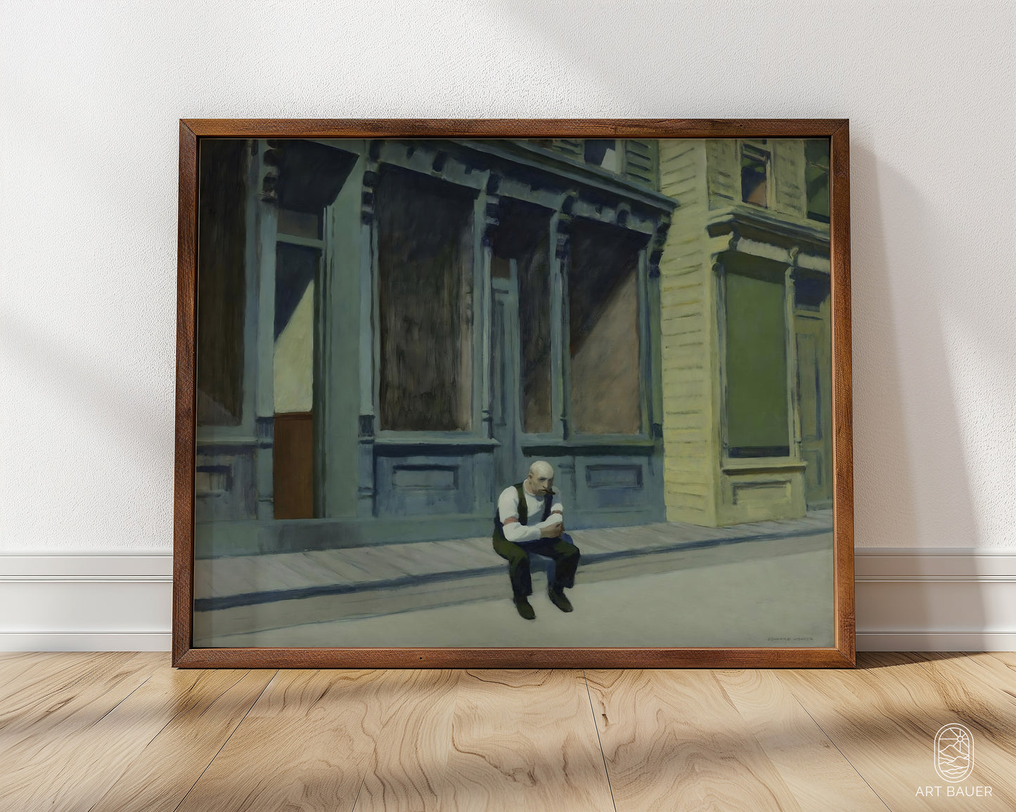 Sunday |  Framed Print | Edward Hopper, 1926