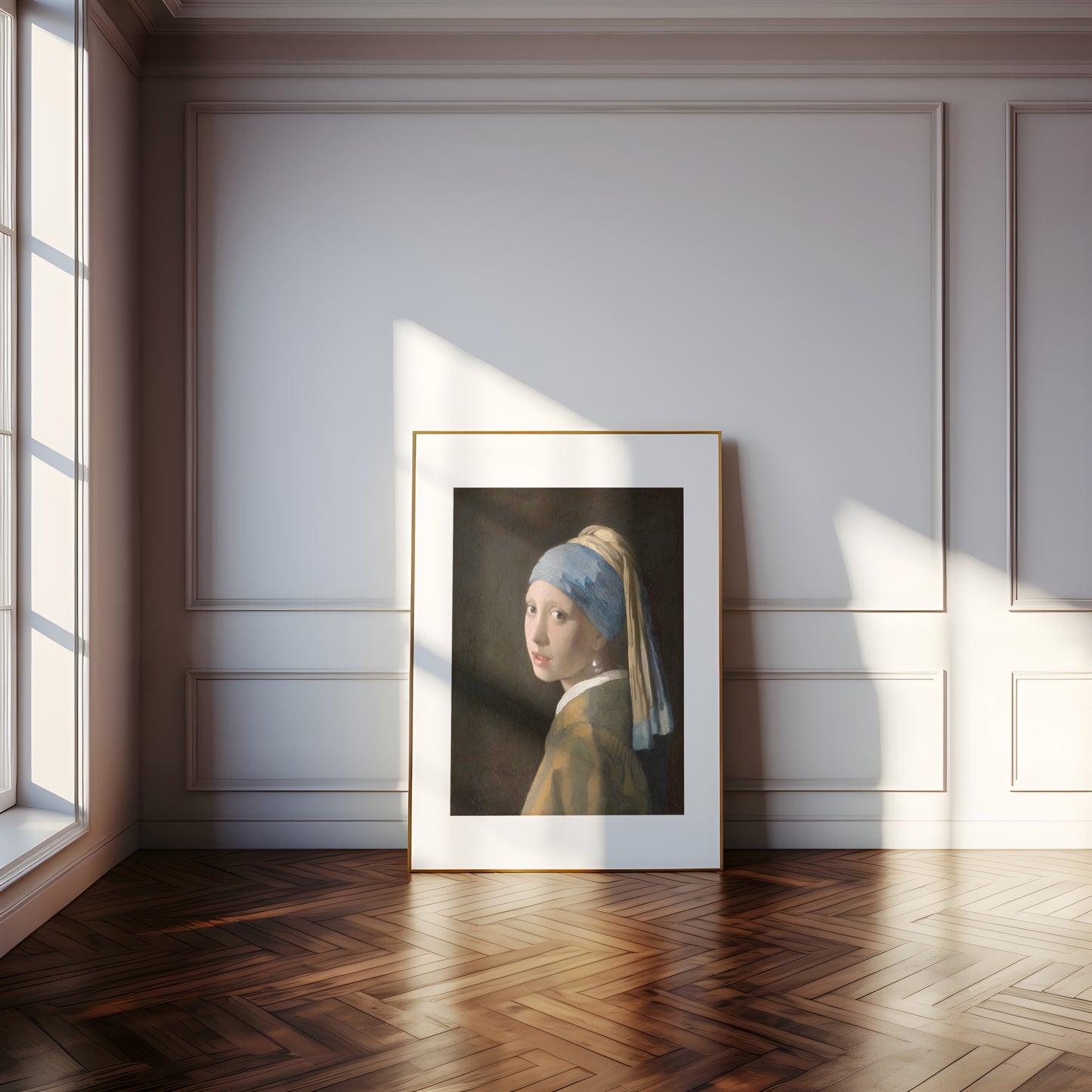 Girl with a Pearl Earring | Framed Print | Johannes Vermeer, 1665