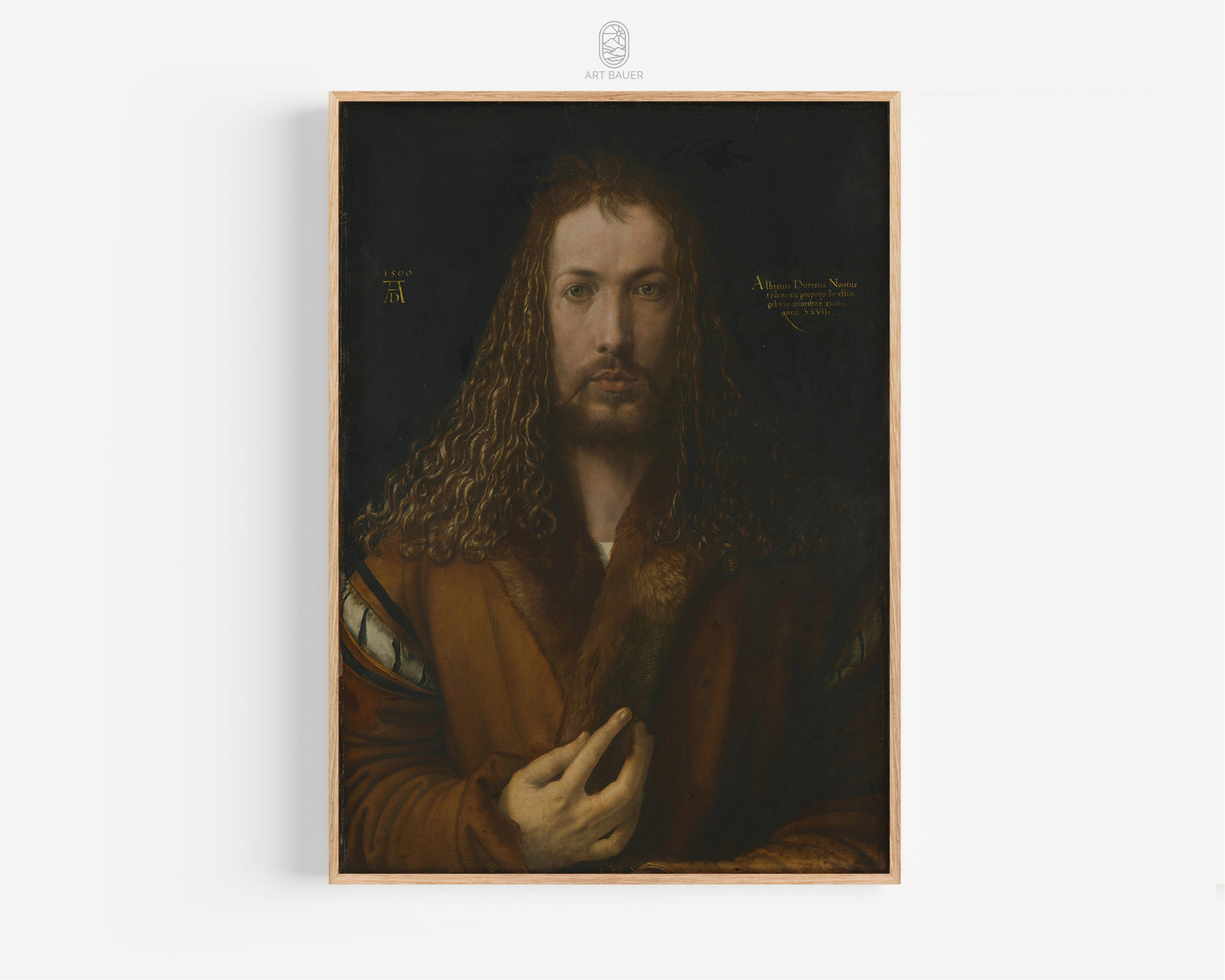 Self Portrait | Framed Print | Albrecht Dürer, 1500