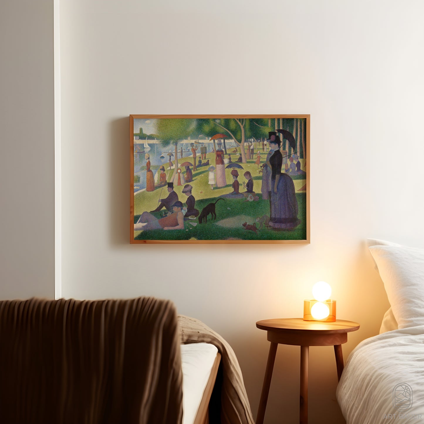 La Grande Jatte |  Framed Print | Georges Seurat, 1886