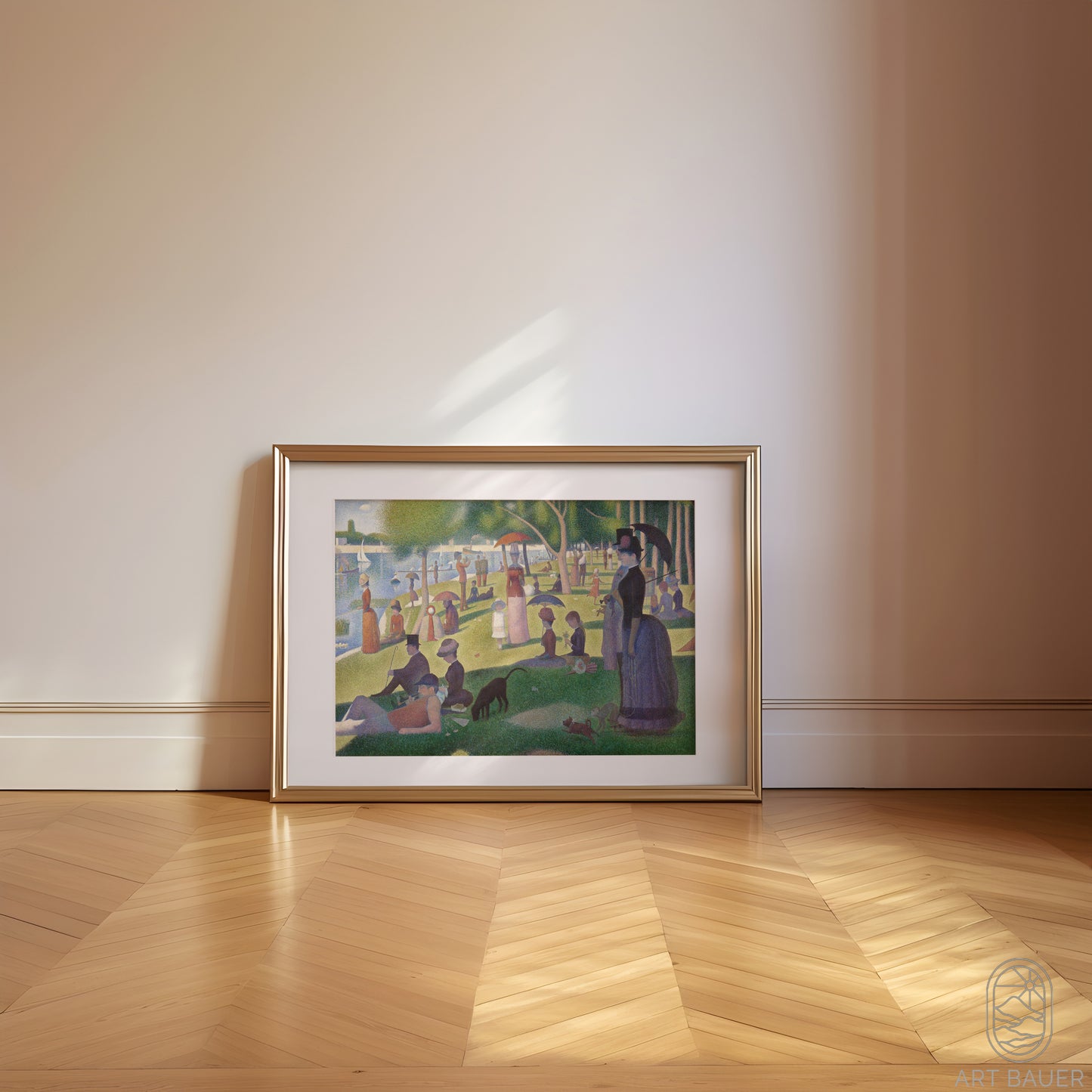 La Grande Jatte |  Framed Print | Georges Seurat, 1886