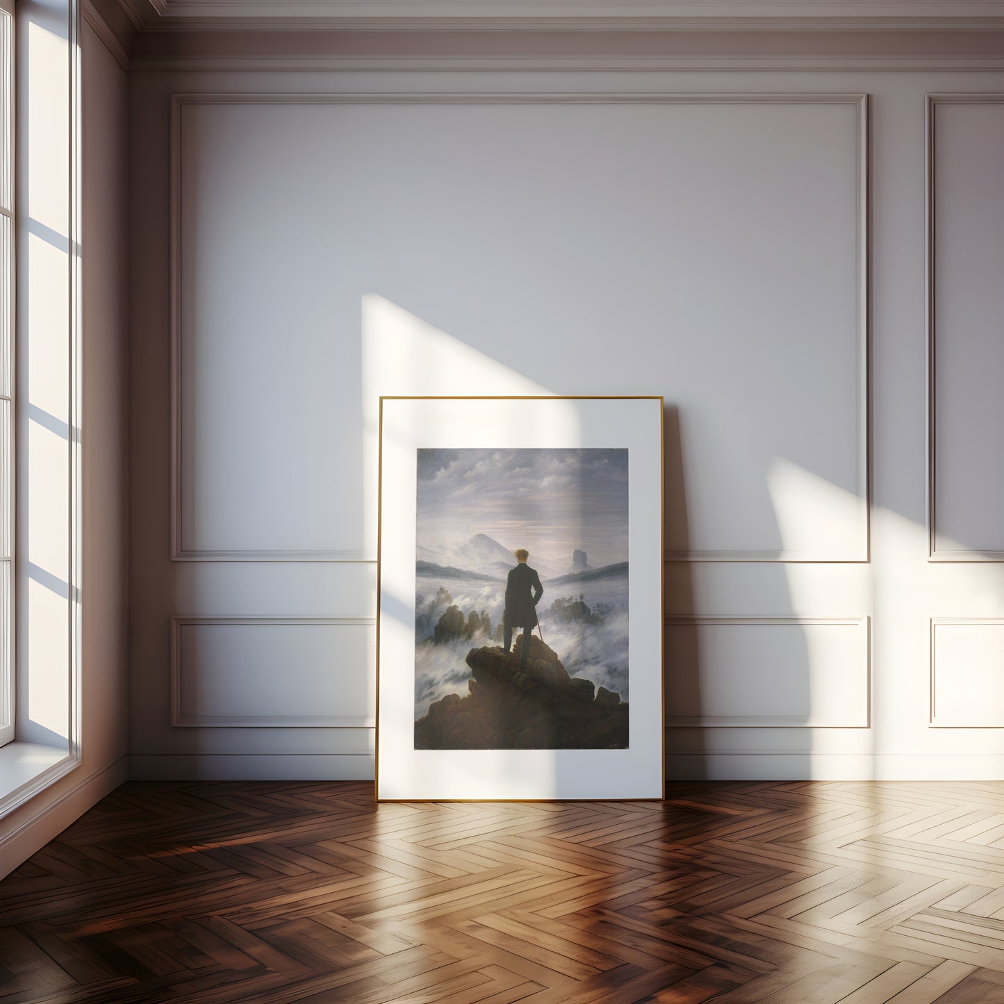 Wanderer Above the Sea of Fog | Framed Print | Caspar Friedrich, 1818