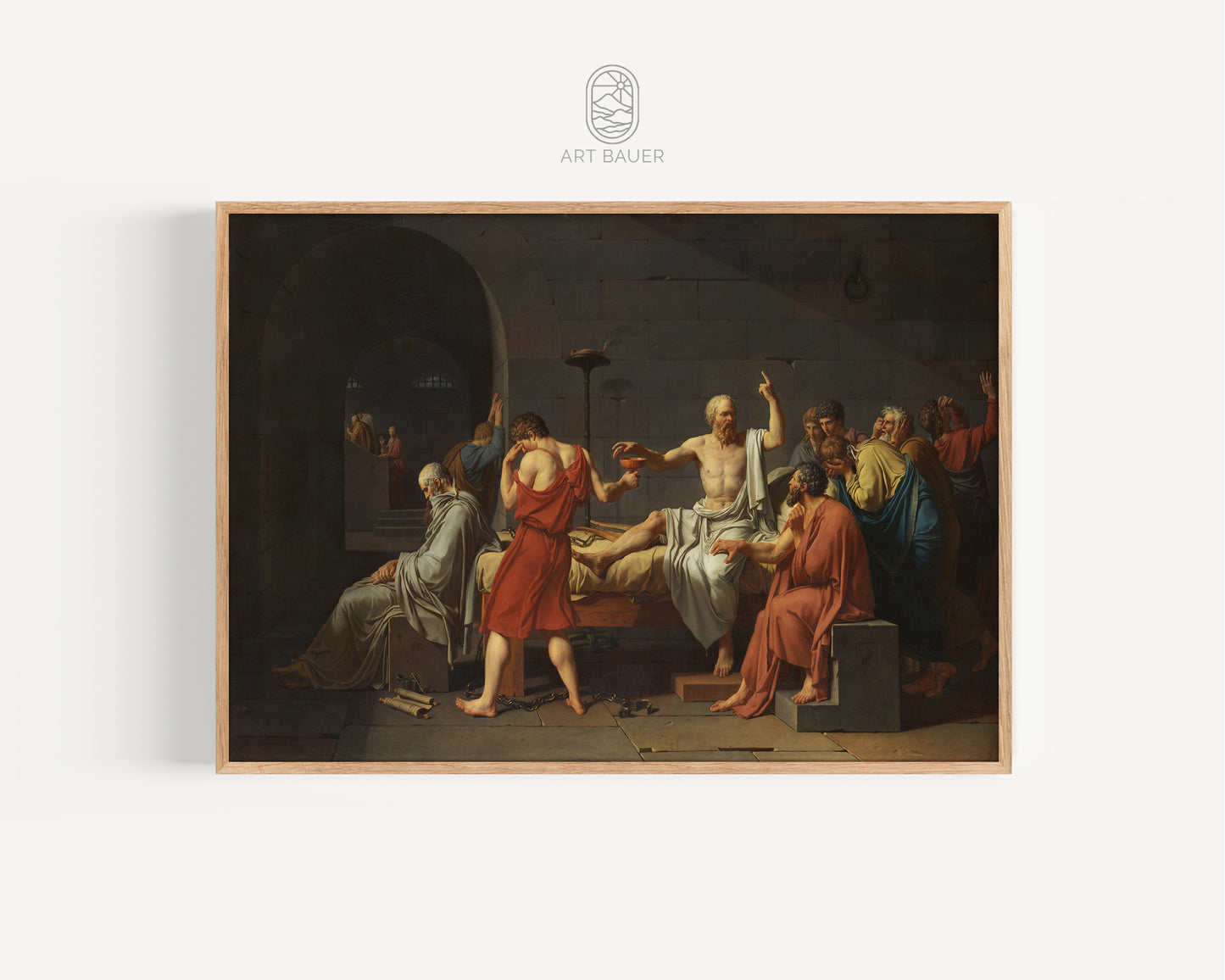 Death of Socrates | Jacques David, 1787