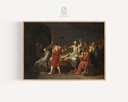 Death of Socrates | Jacques David, 1787