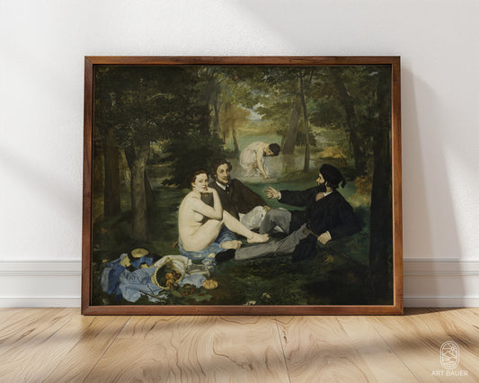 Luncheon on the Grass | Framed Print | Edouard Manet, 1863