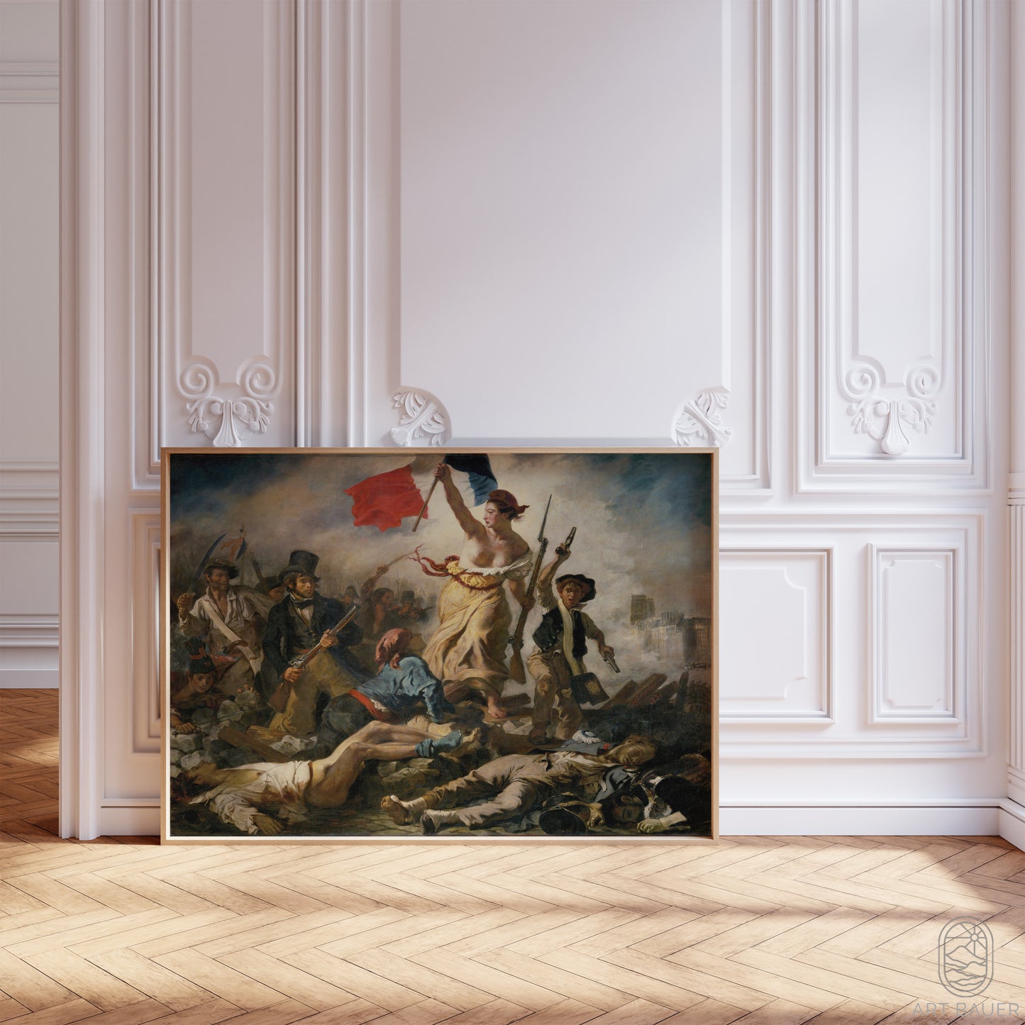 Liberty Leading the People | Framed Print | Eugene Delacroix, 1830